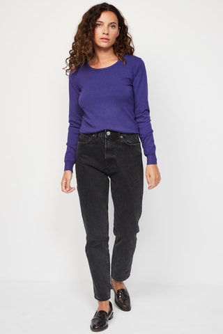 Camisola em caxemira Violeta