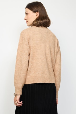Gilet en cachemire - Camel chiné