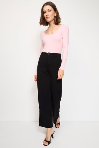 Body de seda - Rosa