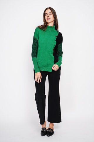 Camisola - Verde e preto