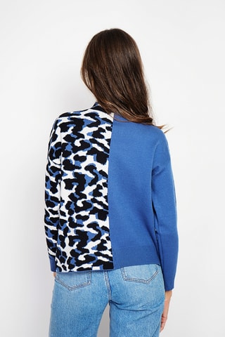 Camisola oversize - Azul