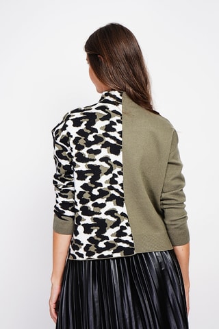 Camisola oversize - Caqui