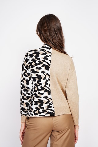 Camisola oversize - Bege