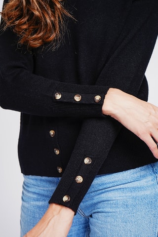 Camisola oversize - Preto