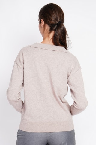 Camisola oversize - Bege