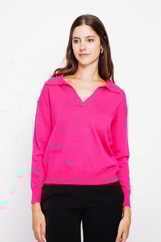 Camisola oversize - Fúcsia