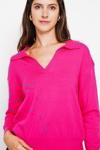 Camisola oversize - Fúcsia