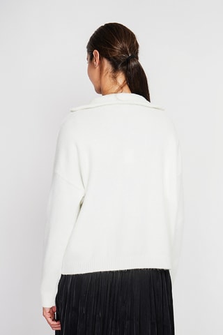 Camisola oversize - Branco