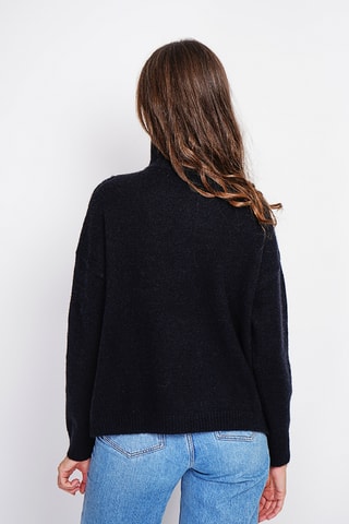 Camisola oversize - Preto