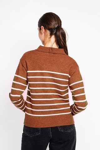 Camisola oversize - Castanho