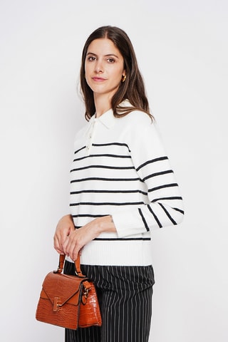 Camisola oversize - Branco