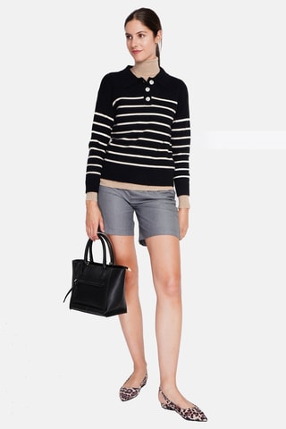 Camisola oversize - Preto