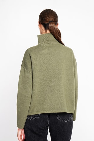 Camisola oversize - Caqui