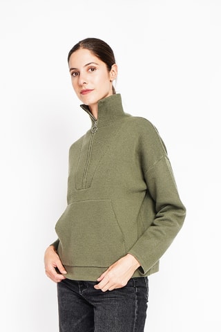 Camisola oversize - Caqui