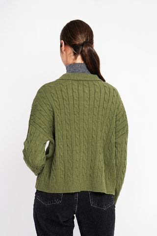 Camisola oversize - Caqui