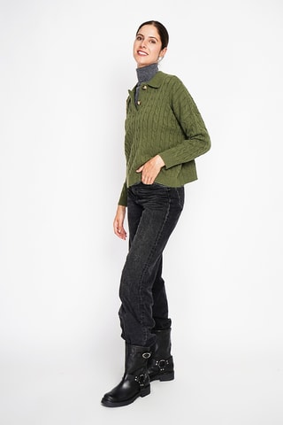 Camisola oversize - Caqui