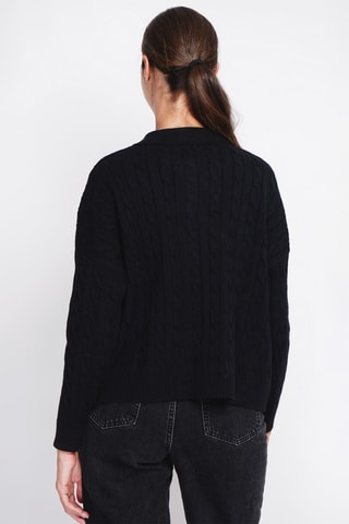 Camisola oversize - Preto