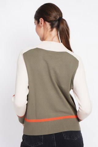 Camisola oversize - Caqui