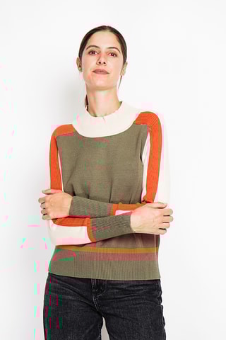 Camisola oversize - Caqui
