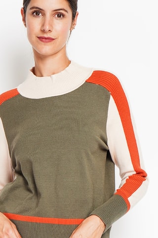 Camisola oversize - Caqui