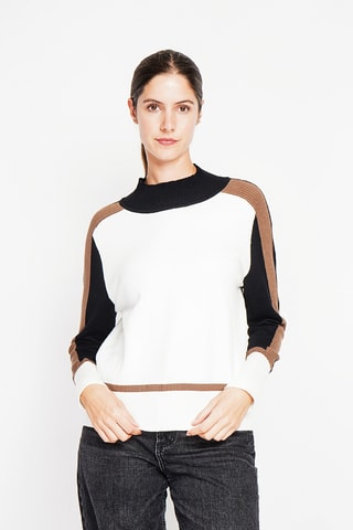 Camisola oversize - Branco