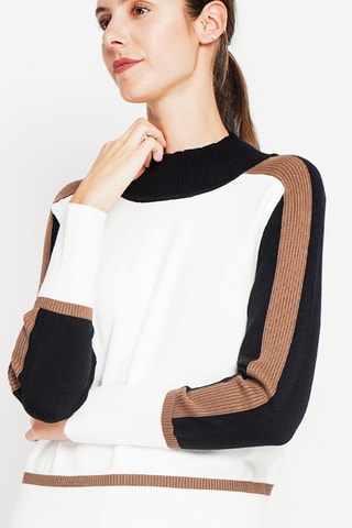 Camisola oversize - Branco