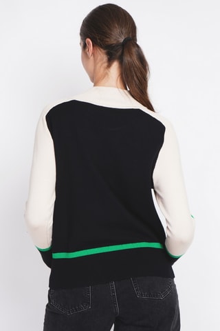 Camisola oversize - Preto