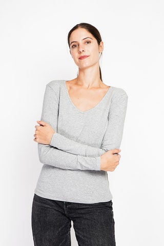 Camisola - Cinzento mesclado