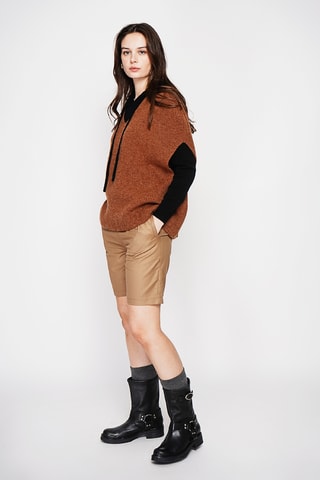 Camisola oversize - Castanho