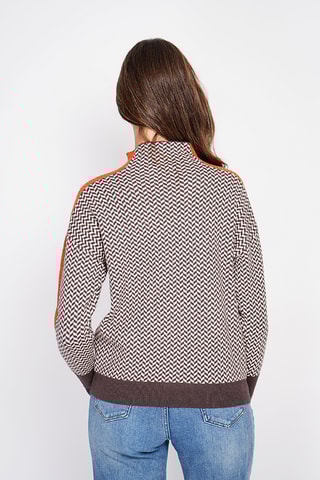 Camisola oversize - Castanho