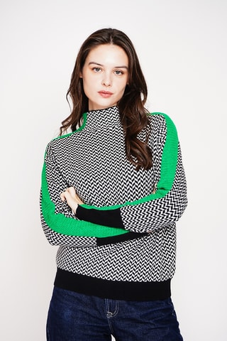Camisola oversize - Preto
