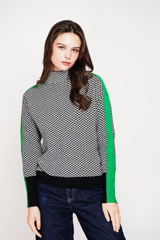 Camisola oversize - Preto