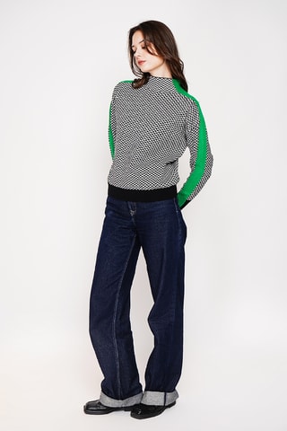 Camisola oversize - Preto
