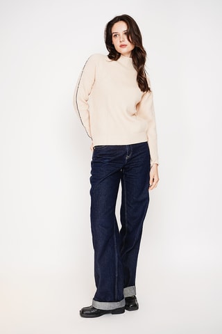Camisola oversize - Creme