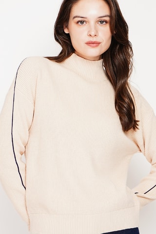 Camisola oversize - Creme