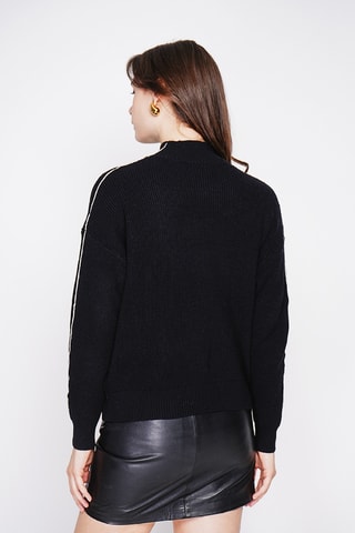 Camisola oversize - Preto