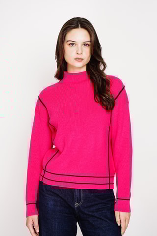 Camisola oversize - Fúcsia