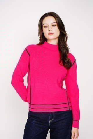 Camisola oversize - Fúcsia