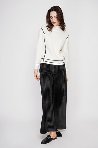 Camisola oversize - Branco