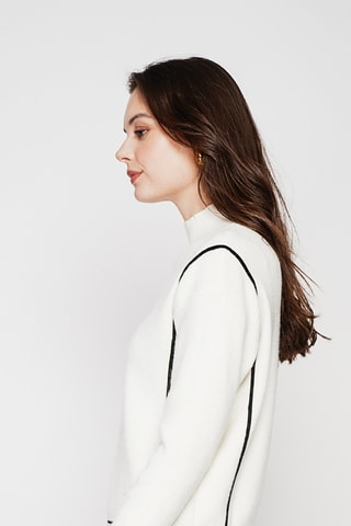 Camisola oversize - Branco