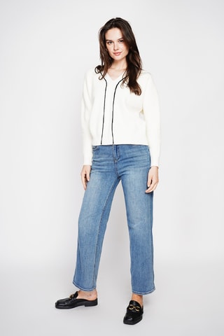 Camisola oversize - Branco