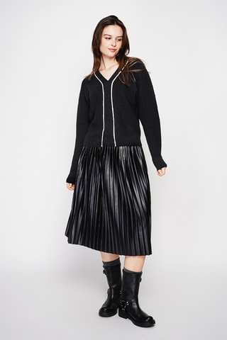 Camisola oversize - Preto