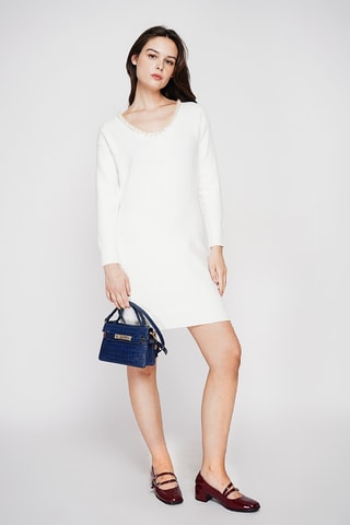 Vestido direito - Branco