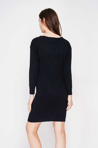 Vestido direito - Preto