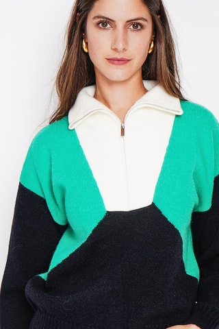 Camisola oversize - Preto
