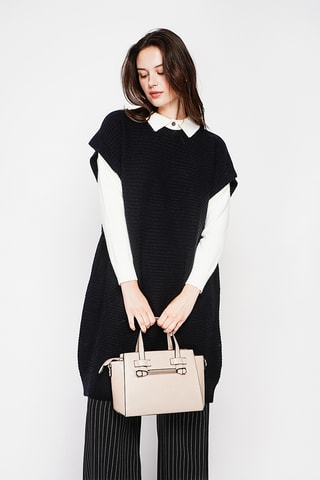 Vestido-camisola - Preto