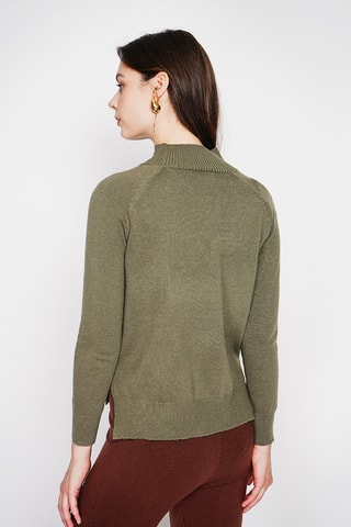 Camisola oversize - Caqui