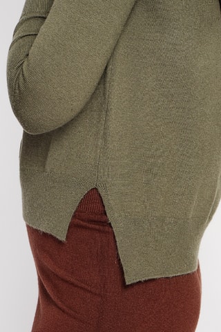 Camisola oversize - Caqui