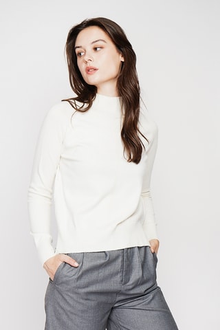 Camisola oversize - Branco