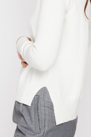 Camisola oversize - Branco